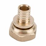 Переходник аксиальный Gappo 25-G 3/4" G1309.2505, с накидной гайкой, латунь