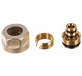 Евроконус Elsen 16-3/4" 2.2 мм EFB01.1622 EK, с накидной гайкой, латунь