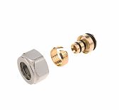 Евроконус Elsen 16-3/4", 2.6 мм, EFB01.16226 EK, резьбозажимной, с накидной гайкой, латунь