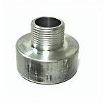 Переходник для еврокуба S75-1", НР, упорная, крупная резьба упорная