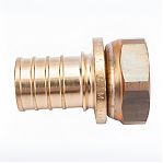 Переходник аксиальный Elsen Monolit 16-3/4" EK EFA13.16-34BEK, с накидной гайкой, латунь