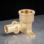 Водорозетка аксиальная Gappo 16-Rp 1/2", ВР, G1312.1604, настенная, латунь