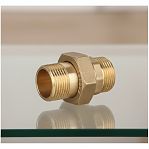 Американка прямая Gappo 1", НР-НР, G1227.06, с накидной гайкой, латунь