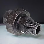 Американка прямая Fittex Plus 1" ВР-НР, DN25 PN16 с накидной гайкой, чугун