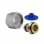 Евроконус Gappo 16-3/4" 2.2 мм G438.16, с накидной гайкой, латунь