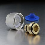 Евроконус Gappo 16-3/4" 2.2 мм G438.16, с накидной гайкой, латунь