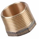 Футорка резьбовая Viega 1''-3/8'', НР-ВР, фитинг переходной, бронза