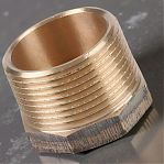 Футорка резьбовая Viega 1''-3/8'', НР-ВР, фитинг переходной, бронза