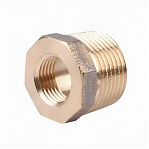 Футорка резьбовая Viega 1''-3/8'', НР-ВР, фитинг переходной, бронза