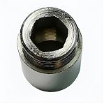 Удлинитель резьбовой TST 3/4"-3/4", ВН-НР, TST.180.0420, длина 20 мм, латунь хромированная