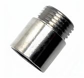 Удлинитель резьбовой TST 3/4"-3/4", ВН-НР, TST.180.0420, длина 20 мм, латунь хромированная