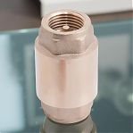 Клапан обратный Gappo 3/4"-3/4", ВР-ВР, G1241.05, пружинный, латунь