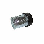 Муфта обжимная Gebo 3/4" (24.5-27.3), ВР, соединительная, чугун оцинкованный