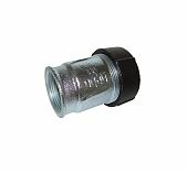 Муфта обжимная Gebo Quick 2" (59.7-63.5), ВР, соединительная, чугун оцинкованный