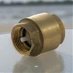 Обратный клапан  Frap 1 1/4", ВР-ВР, F271.07.3, с латунным седлом
