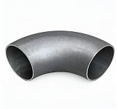 Отвод штампованный, стальной гнутый, Ду 76 мм, для снижения гидравлического сопротивления в трубопроводе