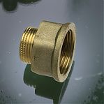 Переходник резьбовой Elsen 1"-1/2" ВР-НР, соединительный, латунь