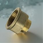 Переходник резьбовой Elsen 1"-1/2" ВР-НР, соединительный, латунь