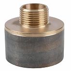 Переходник резьбовой Viega 3/4"-1 1/2 НР-ВР, комбинированный, бронза