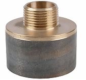 Переходник резьбовой Viega 3/4"-1 1/2 НР-ВР, комбинированный, бронза