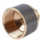 Переходник резьбовой Viega 3/4"-1 1/2 НР-ВР, комбинированный, бронза