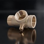 Соединитель 5-ти выводной Gappo 1"x1/4" G1234.0602, переходной, латунь