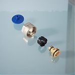 Евроконус Gappo 16-3/4" 2.2 мм G438.16, с накидной гайкой, латунь