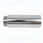 Удлинитель резьбовой 3/4" ВР-НР, длина 60 мм, прямой, латунь хромированная