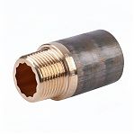 Удлинитель резьбовой Viega 30-3/4", ВР-НР, прямой, бронза хромированная