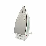 Утюг HomeStar HS-4001 4837, 2000 Вт, подошва с тефлоновым покрытием, бело-зеленый