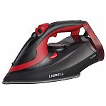 Утюг Ligrell LSI-2608 2600 Вт, анти-накипь, самоочистка, паровой удар, черно-красный, 2002166