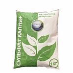 Удобрение Кимира Сульфат калия+, минеральное, для подкормок растений, 1 кг