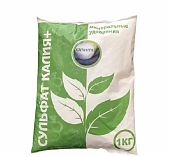 Удобрение Кимира Сульфат калия+, минеральное, для подкормок растений, 1 кг