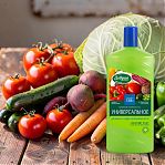 Удобрение Добрая сила универсальное комплексное для овощных, плодовых и декоративных культур, 1 л