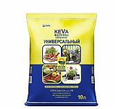 Биопочвогрунт универсальный Гера Keva Bioterra, с образованием гумуса, 10 л