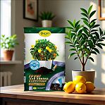 Грунт для лимона и цитрусовых Фаско Цветочное счастье, оптимальный баланс, 5 л