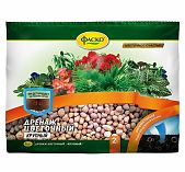 Дренаж цветочный Фаско Крупный Цветочное счастье, керамзит, предотвращает загнивание корней, 2 л