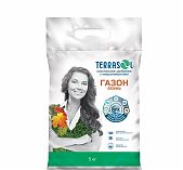 Удобрение TerraSol+ Газон Осень гранулированное, минеральное, комплексное с микроэлементами, 5 кг