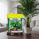 Грунт для пальм и фикусов Гера Биогрунт Экофлора с добавлением экстракта озерного сапропеля, 5 л