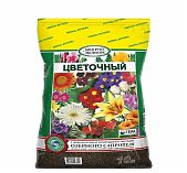 Грунт цветочный Гера Биогрунт Экофлора для цветочно-декоративных растений, 10 л