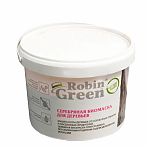Побелка садовая Robin Green Серебряная биомаска для деревьев, защитная, 3.5 кг