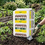 Торф нейтрализованный Фаско Щедрая Земля, прессованный брикет, для выращивания рассады, 100 л