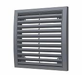 Решетка вентиляционная Era 1515РРН наружная разъемная 150х150 мм, пластик, серая