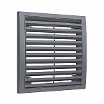 Решетка вентиляционная Era 1515РРН наружная разъемная 150х150 мм, пластик, серая