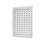 Решетка вентиляционная регулируемая Era, 2030РРПН, наружная, 200х300 мм, белый, пластик