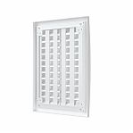 Решетка вентиляционная регулируемая Era, 2030РРПН, наружная, 200х300 мм, белый, пластик