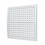 Решетка вентиляционная регулируемая Era 3535РРПН, наружная, 350х350 мм, белая, пластик