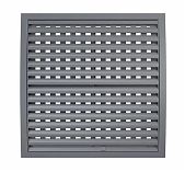 Вентиляционная решетка Era 3535РРН, регулируемая разъемная, 350х350 мм, пластик, серая