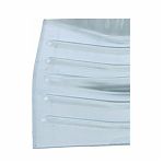 Лопата для снега Сибртех 61536 без черенка, оцинкованная, 330х365 мм