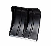 Лопата для снега Cycle Standart Витязь 32203 без черенка, с металлической пластиной, пластик, 365х380 мм